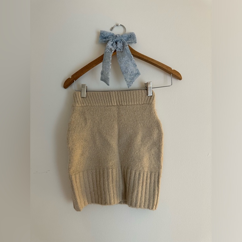🌷Knitted Mini Skirt🌷